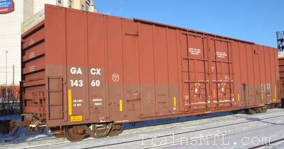 Car/wagon GACX14360 left side / coté gauche